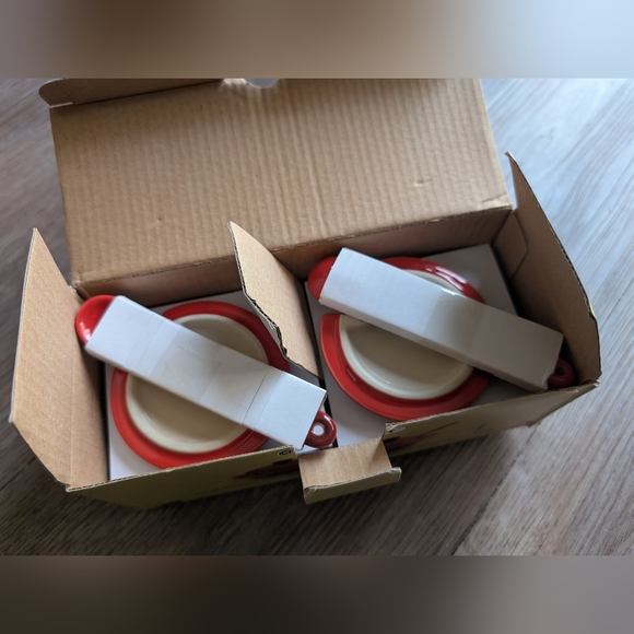 Tw Le Creuset Condiment Tray Holders Nib - Picture 2 of 3